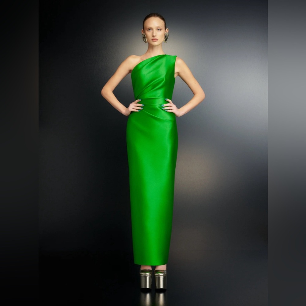 Beautiful Solace London Kira Green Maxi Dress